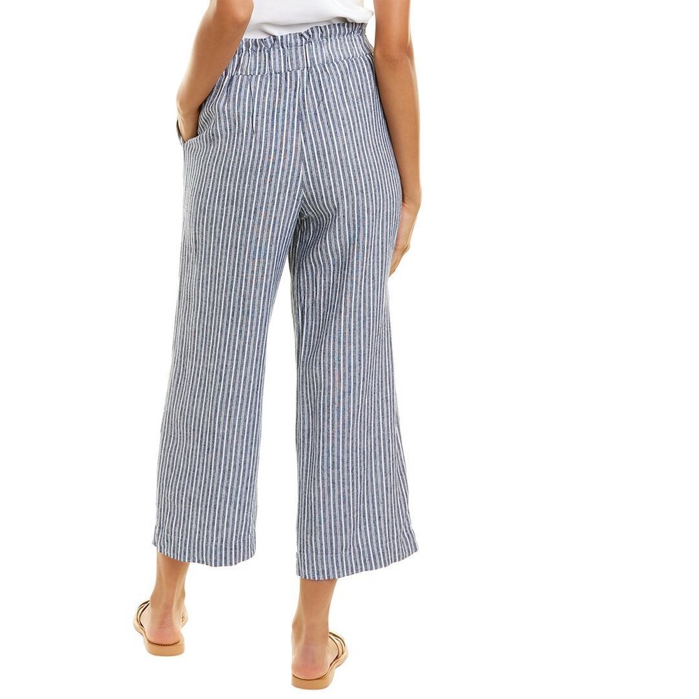 Laundry by Shelli Segal Pull-On Wide Leg Linen-Blend Pant_2